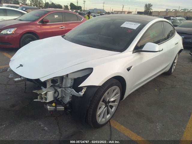 Tesla Model 3 Standard Range Plus 2021 5YJ3E1EA1MF098632 Image 2