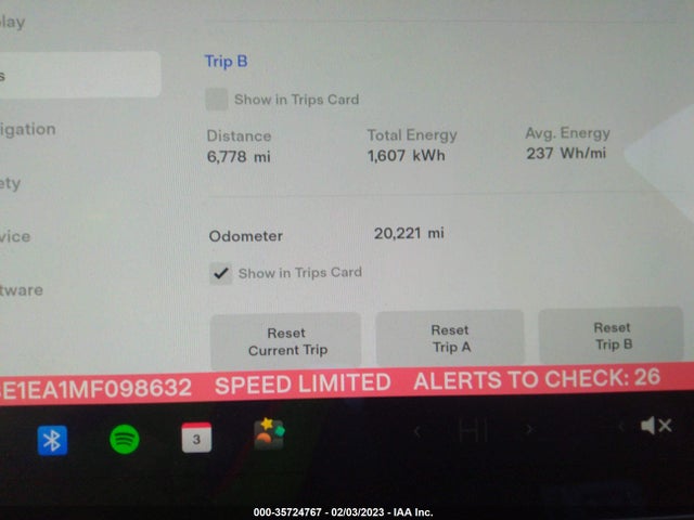 Tesla Model 3 Standard Range Plus 2021 5YJ3E1EA1MF098632 Image 8