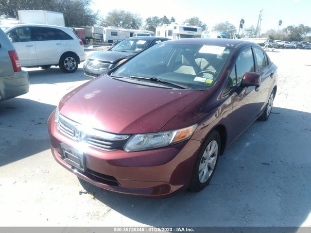 2012 HONDA CIVIC SDN LX VIN: 2HGFB2F56CH534754