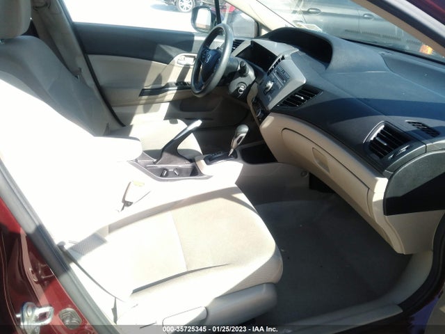 2012 HONDA CIVIC SDN LX VIN: 2HGFB2F56CH534754