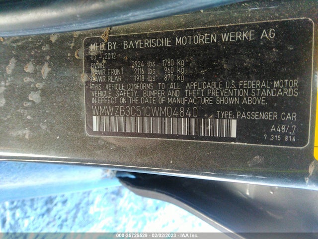 WMWZB3C51CWM04840 Mini COOPER COUNTRYMAN
