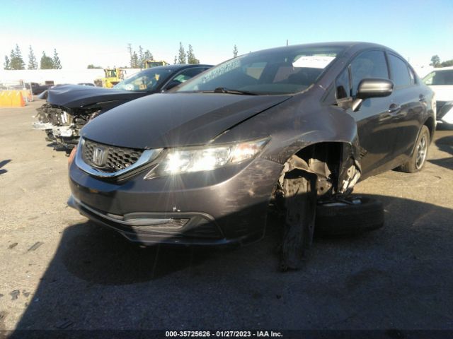 Honda Civic Sedan Se 2015 19XFB2F74FE292644 Image 2