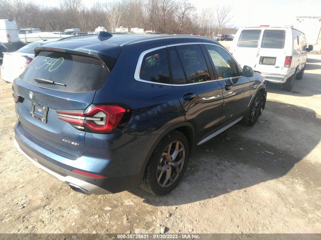BMW X3 Xdrive30i 2022 аукцион фото