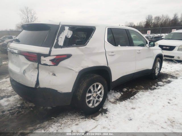 Chevrolet Traverse Ls 2022 1GNEVFKW2NJ180165 Image 4