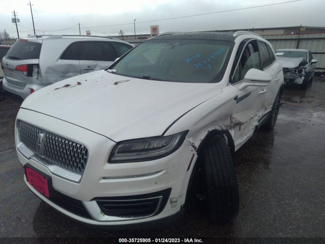 2019 LINCOLN NAUTILUS RESERVE VIN: 2LMPJ8L90KBL11952