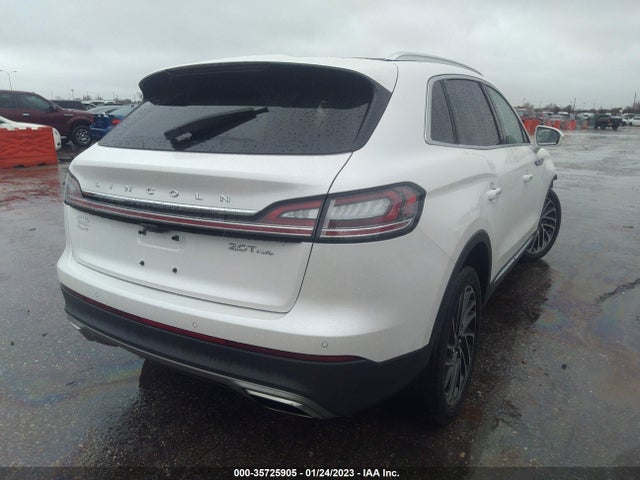 2019 LINCOLN NAUTILUS RESERVE VIN: 2LMPJ8L90KBL11952