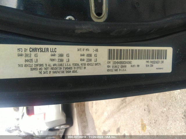 Dodge Caliber Sxt 2008 1B3HB48B68D642061 Image 11