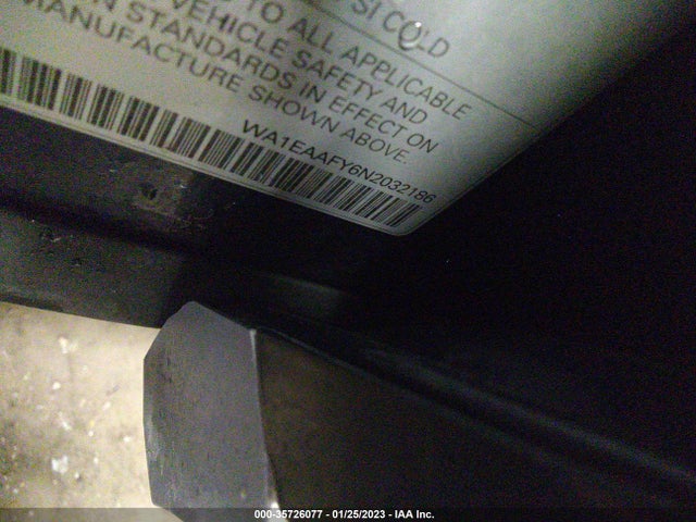 WA1EAAFY6N2032186 Audi Q5 S Line Premium Plus