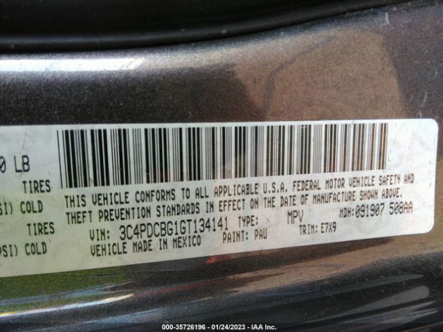 3C4PDCBG1GT134141 Dodge Journey Sxt
