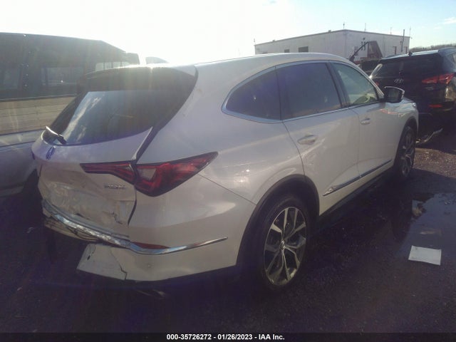 5J8YE1H4XNL051109 Acura Mdx W/technology Package