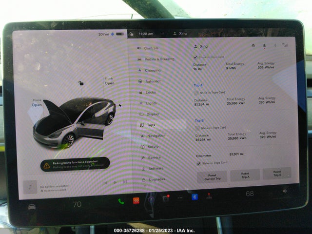 Tesla MODEL 3 2018 5YJ3E1EB1JF083374 Image 9