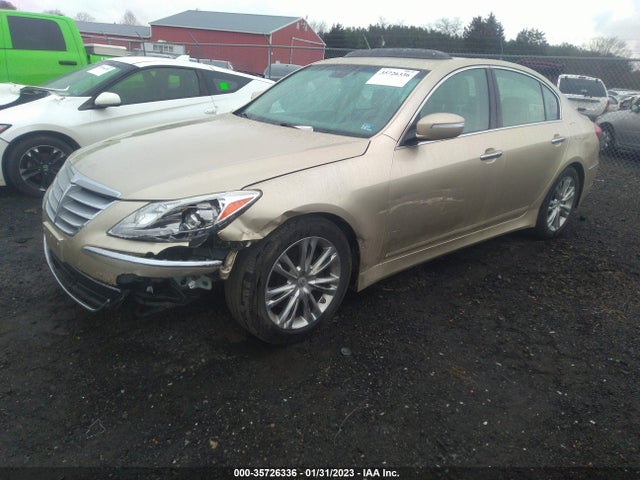 2012 HYUNDAI GENESIS 3.8L VIN: KMHGC4DD9CU206484