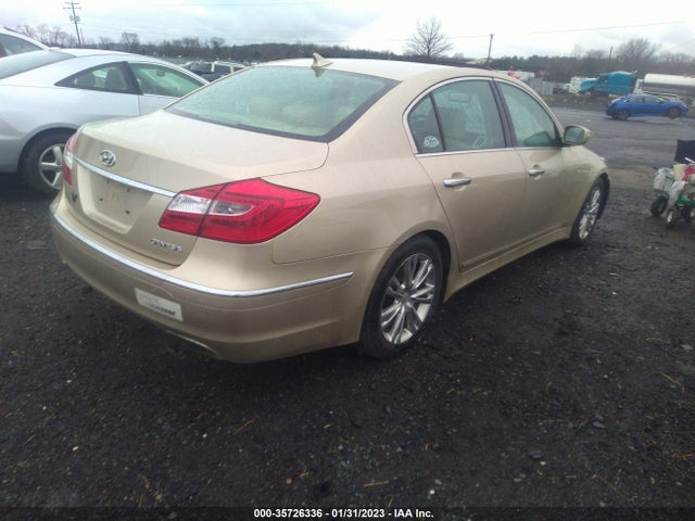 2012 HYUNDAI GENESIS 3.8L VIN: KMHGC4DD9CU206484