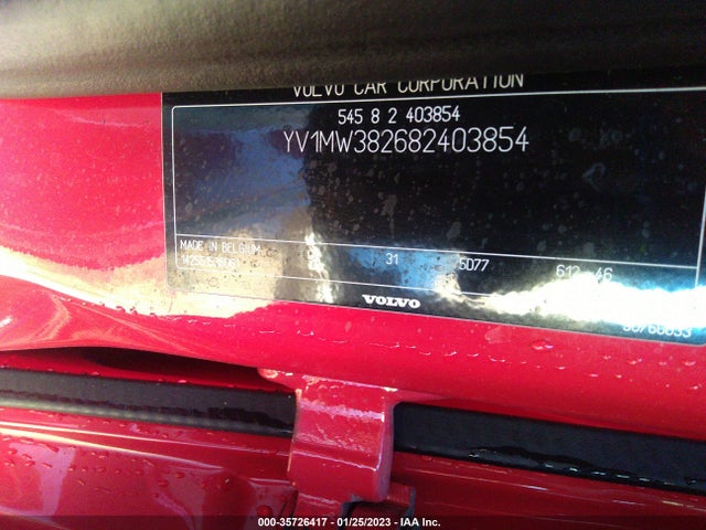 YV1MW382682403854 Volvo V50 2.4l