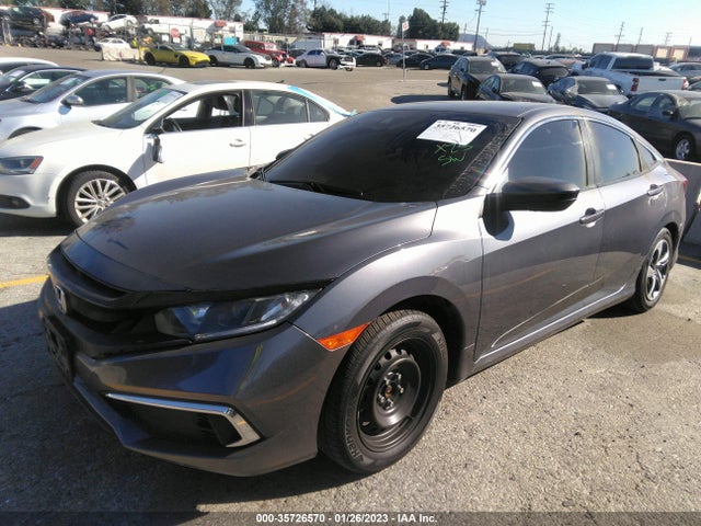 Honda Civic Sedan Lx 2019 2HGFC2F67KH537800 Image 2