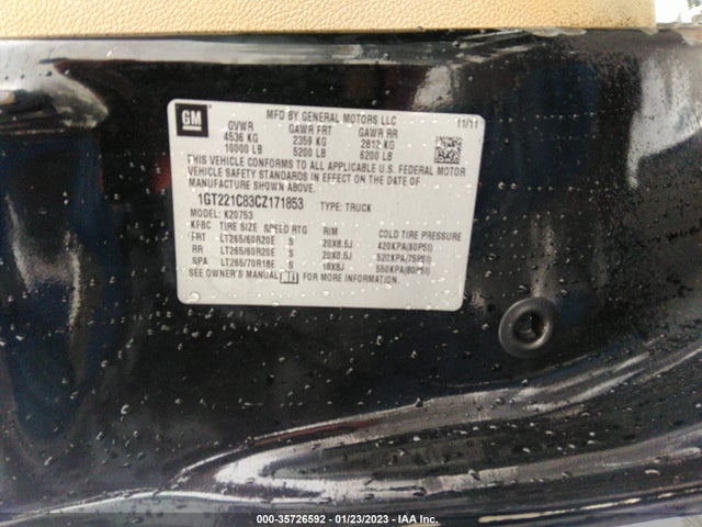 GMC Sierra 2500hd Slt 2012 1GT221C83CZ171853 Image 10