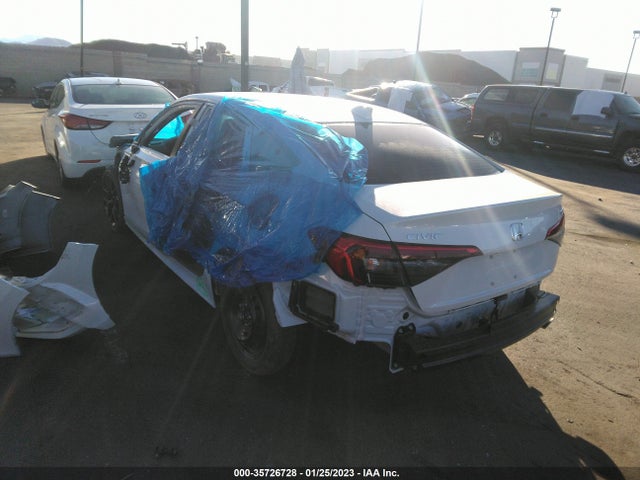 2022 Honda Civic, VIN: 2HGFE2F5XNH607182