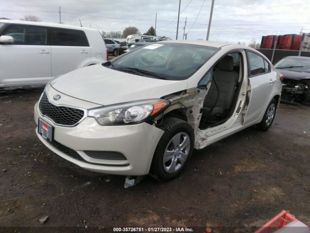 KNAFK4A65F5312449 KIA FORTE LX