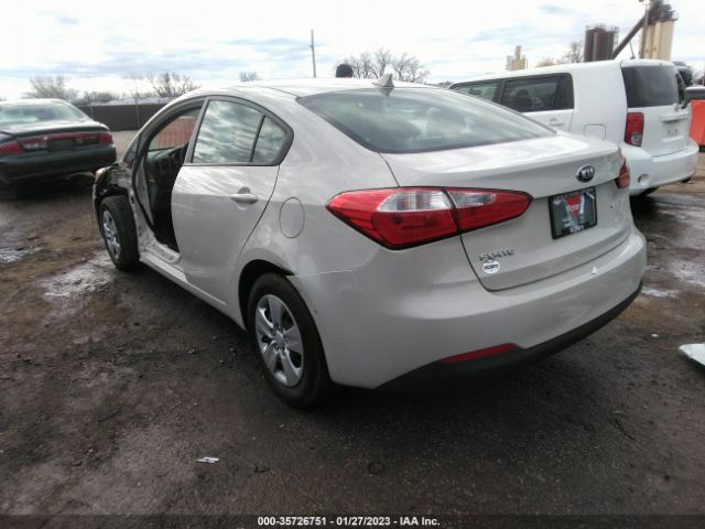 KNAFK4A65F5312449 KIA FORTE LX