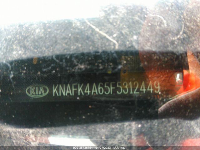 KNAFK4A65F5312449 KIA FORTE LX
