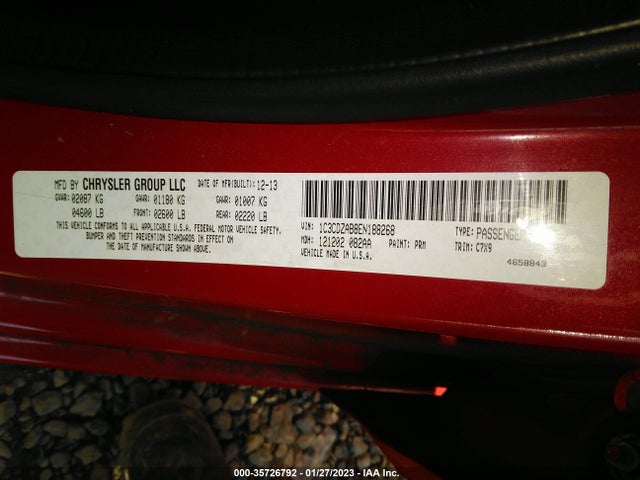 Dodge AVENGER SE 2014 1C3CDZAB8EN188268 Image 10