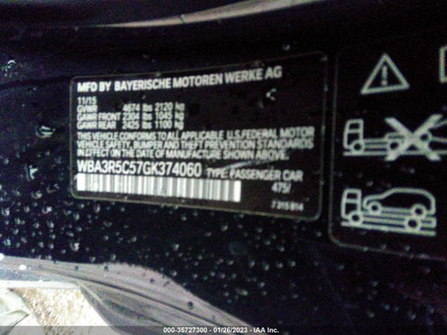 WBA3R5C57GK374060 BMW 4 Series 435i Xdrive