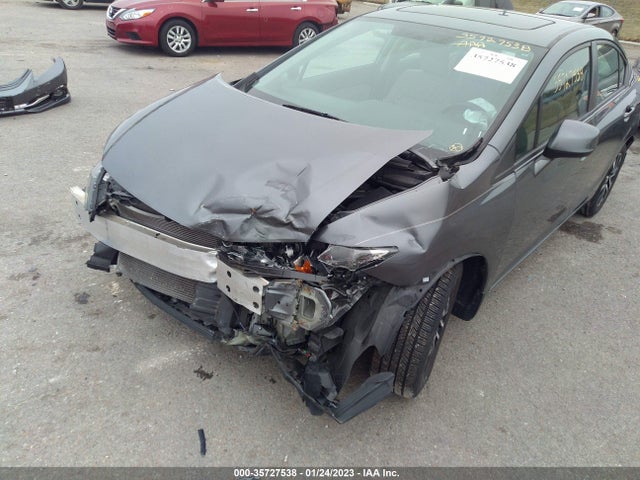 2013 HONDA CIVIC SDN EX-L VIN: 19XFB2F98DE030818