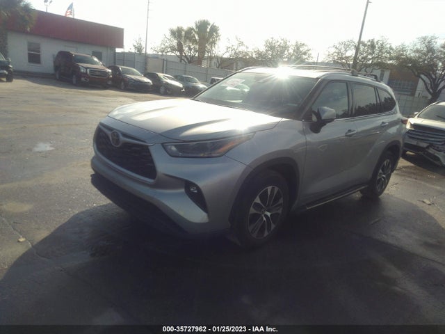 2021 TOYOTA HIGHLANDER XLE VIN: 5TDGZRAH8MS032047