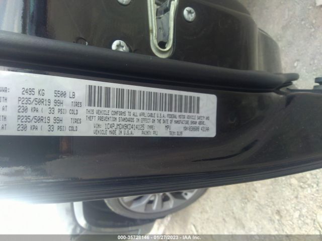 1C4PJMDX9KD414125 Jeep Cherokee