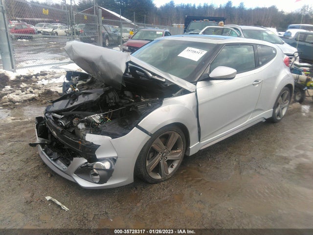 Hyundai Veloster Turbo 2015 KMHTC6AE0FU229468 Image 2