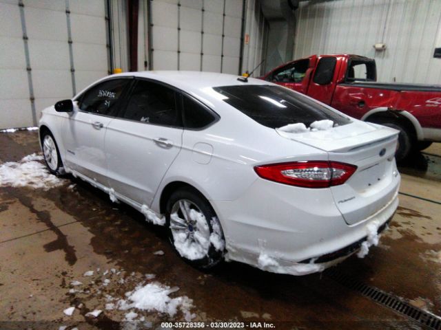 3FA6P0RU2FR283110 Ford Fusion Titanium Hybrid