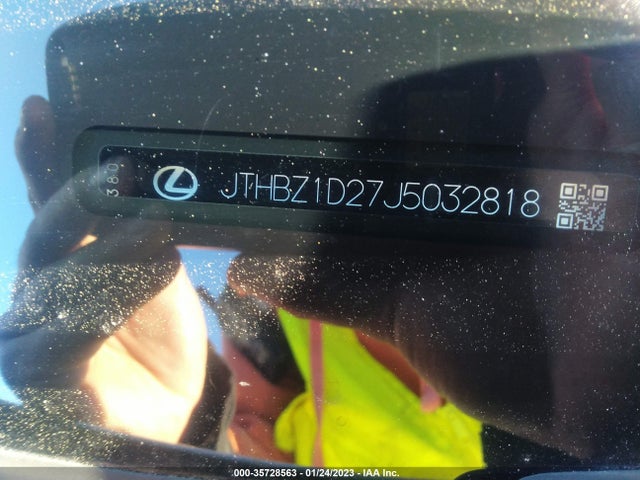 2018 Lexus IS, VIN: JTHBZ1D27J5032818