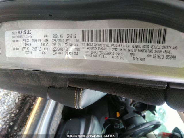1C4PJLCB6HW586934 Jeep Cherokee Latitude