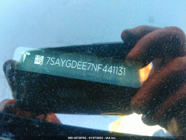 7SAYGDEE7NF441131 Tesla Model Y Long Range