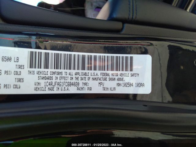 1C4RJFAG1FC684020 Jeep Grand Cherokee Altitude
