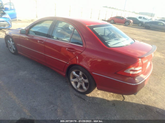 2007 MERCEDES-BENZ C-CLASS 2.5L SPORT VIN: WDBRF52H47F841718