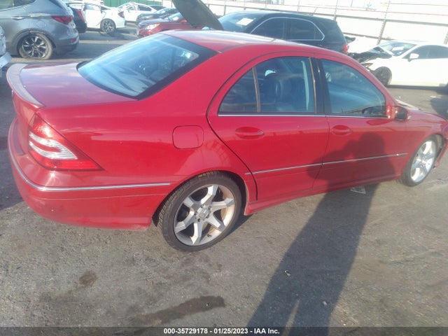 2007 MERCEDES-BENZ C-CLASS 2.5L SPORT VIN: WDBRF52H47F841718