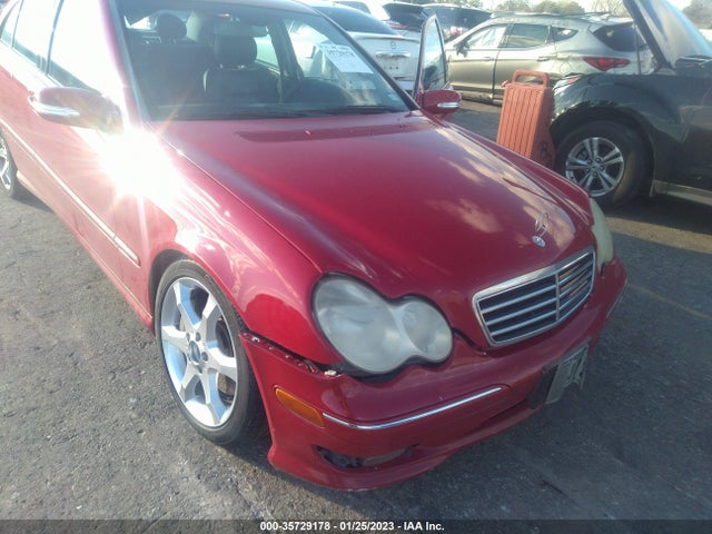 2007 MERCEDES-BENZ C-CLASS 2.5L SPORT VIN: WDBRF52H47F841718
