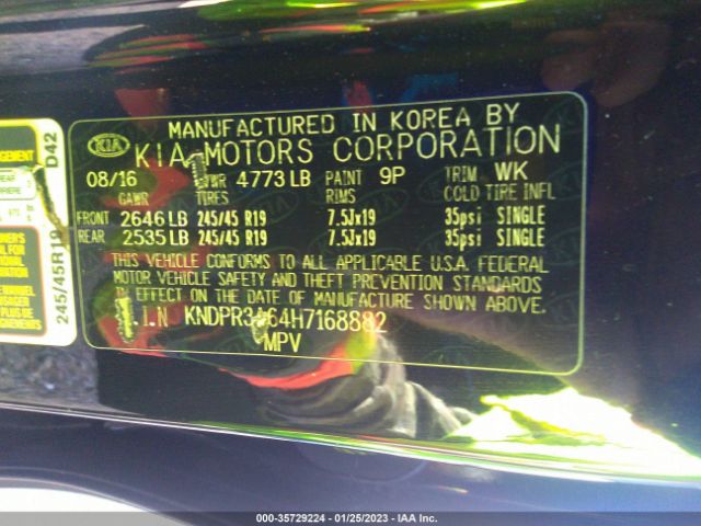 KNDPR3A64H7168882 KIA Sportage Sx Turbo