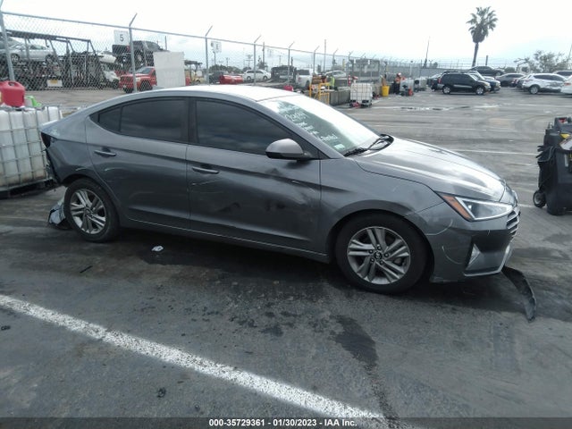 2019 HYUNDAI ELANTRA SEL VIN: 5NPD84LF9KH424848