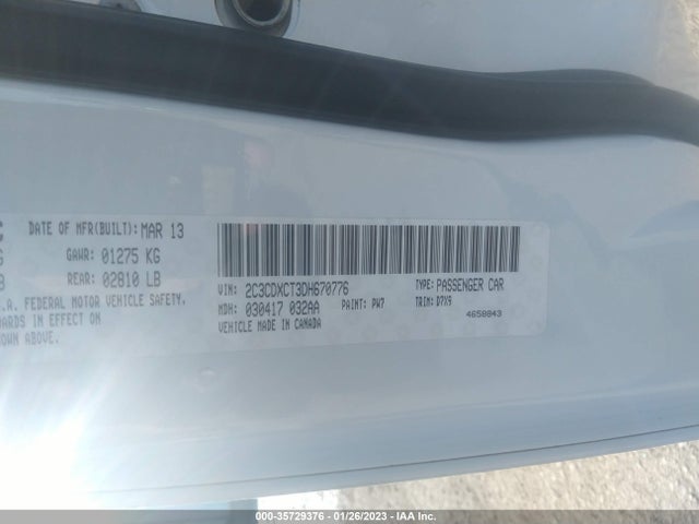Dodge Charger Rt 2013 2C3CDXCT3DH670776 Image 11