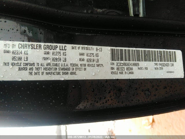 Dodge Charger Se 2014 2C3CDXBG6EH108828 Image 10