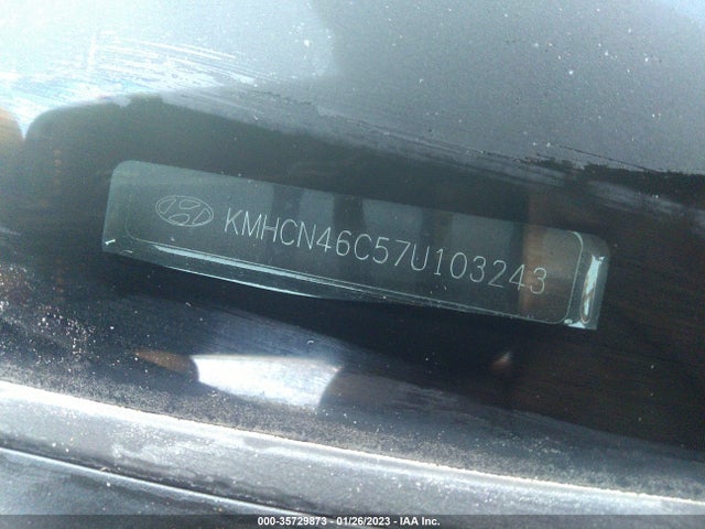 2007 HYUNDAI ACCENT GLS VIN: KMHCN46C57U103243