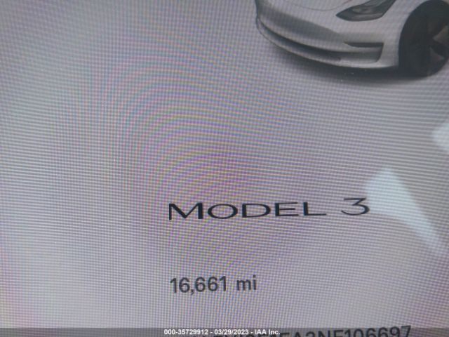5YJ3E1EA3NF106697 Tesla MODEL 3