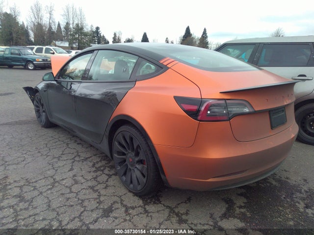 Tesla Model 3 Performance 2021 5YJ3E1EC2MF935728 Image 4