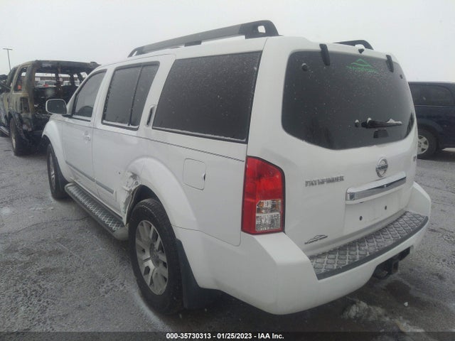 2012 NISSAN PATHFINDER LE VIN: 5N1AR1NN9CC626536
