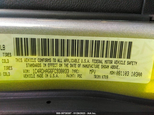 Dodge Durango Sxt 2015 1C4RDHAG6FC938033 Image 9