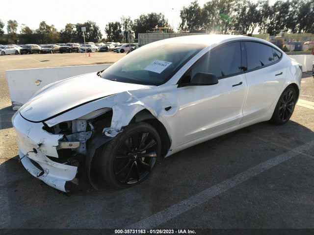 Tesla Model 3 Long Range 2021 5YJ3E1EB8MF937992 Image 2