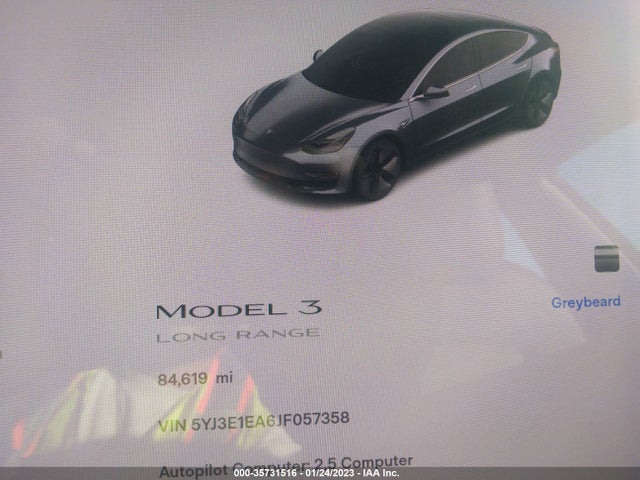 Tesla Model 3 Range Battery 2018 5YJ3E1EA6JF057358 Image 8