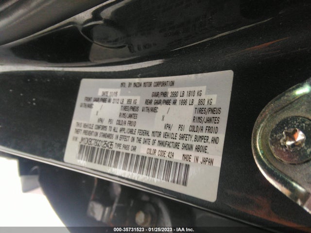 2016 Mazda CX-3, VIN: JM1DKBC78G0125435